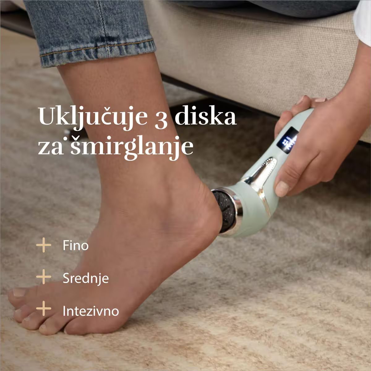 Aparat za negu pete Silk'n FreshPedi Matte Mint
